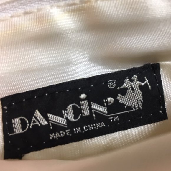 White Sequined/Beaded Corded Strap Crossbody Bag 7.5"x4.5" - Picture 5 of 5